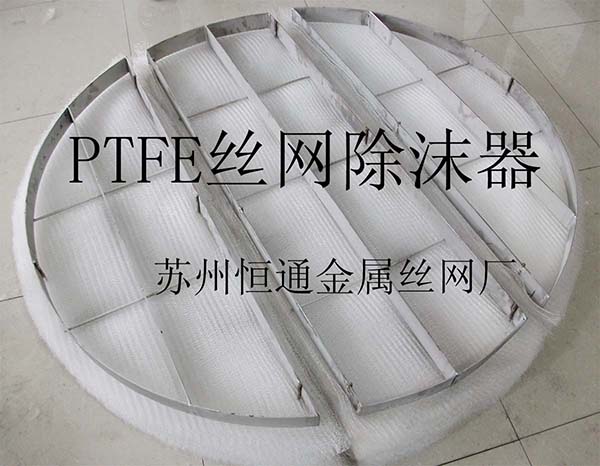 ptfe丝网除沫器  滤网：PTFE（F4） 格栅材质：904L